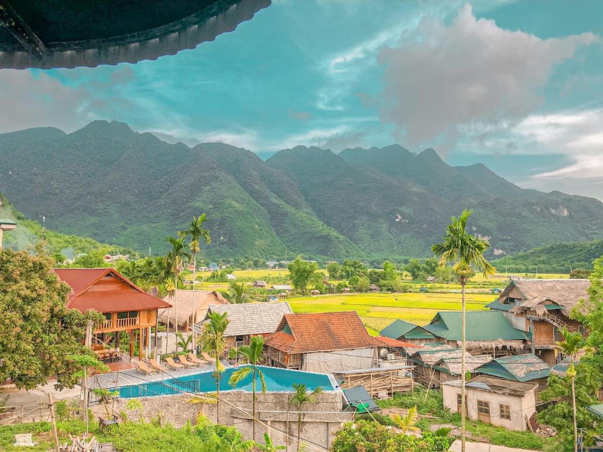 Mai Chau Sunset Boutique Hotel Kültér fotó