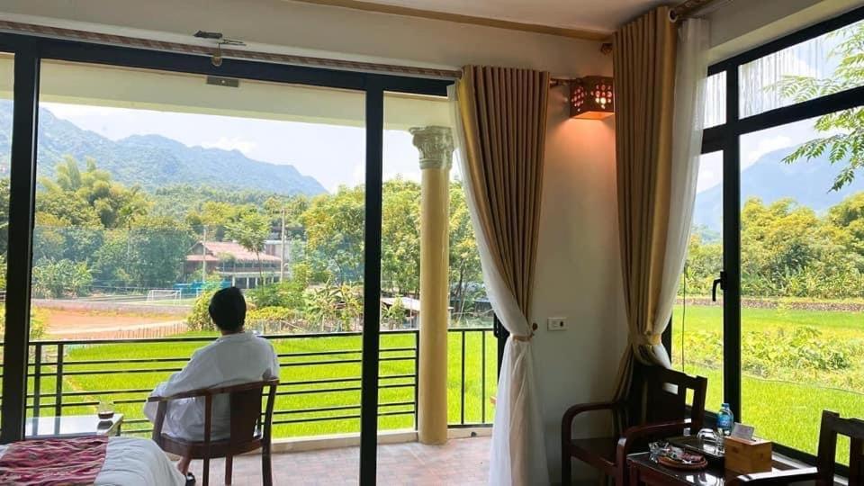 Mai Chau Sunset Boutique Hotel Kültér fotó