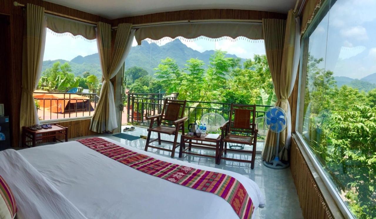 Mai Chau Sunset Boutique Hotel Kültér fotó